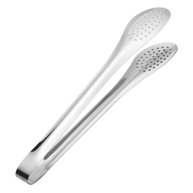 Немагнитная нержавеющая сталь изысканный зажим для еды Длинный жареный жареный зажим для барбекю стейк зажим бар ледяных зерен зажим