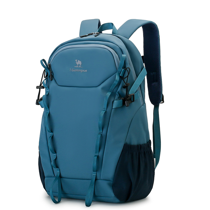 Camello con mochila de gran capacidad mochila de montaña al aire libre para estudiantes universitarios, mochila de ocio ligera