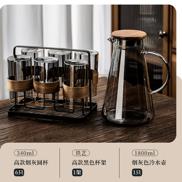 Glass holder, teapot, 340 ml
