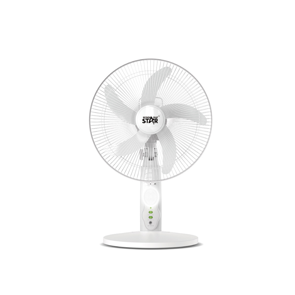 Winningstar transfronterizo exclusivamente para uso doméstico de 16 pulgadas 13W sacudiendo la cabeza con luz LED ventilador eléctrico portátil de pie