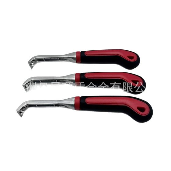 1 inch carbide paint scraper plastering knife derusting scraper wall cleaner black and red color matching