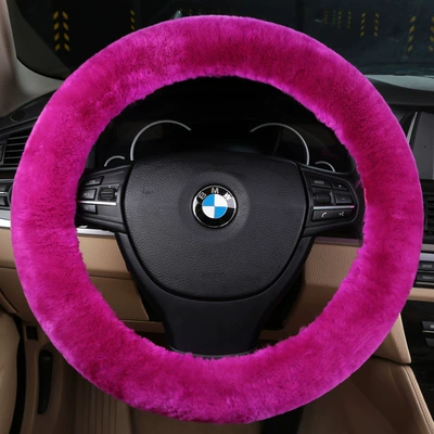 Hot-Selling Export Interior Accessories, Steering wheel cover - fluorescent-powder-35cm-42cm-are-suitable