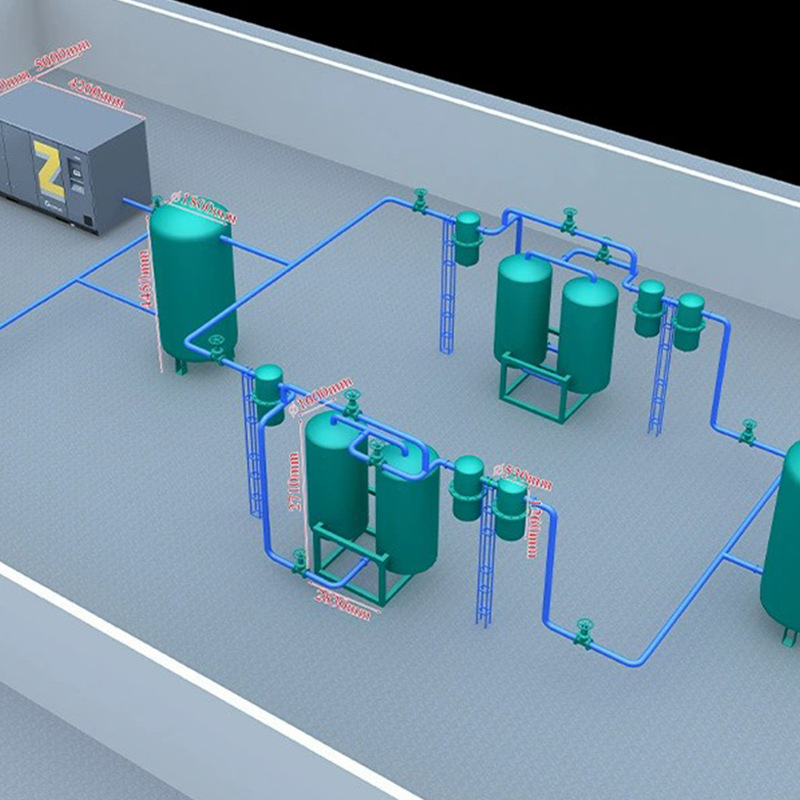 Atlas 55Kw Energy-Saving Machine Oil-Injected Screw Compressor Industrial Intelligent Variable Frequency Air Compressor