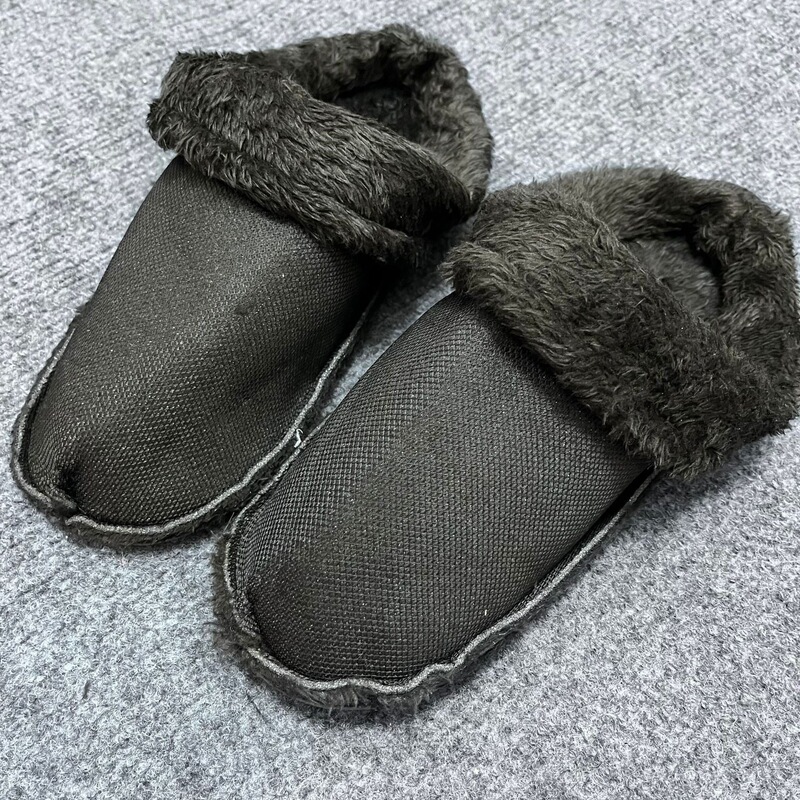 Croc Shoes Autumn and Winter Inner Cotton Cover Fleece-Lined Shoe Cover Croc Shoes Rain Boots Plush Lining Removable Warm Socks