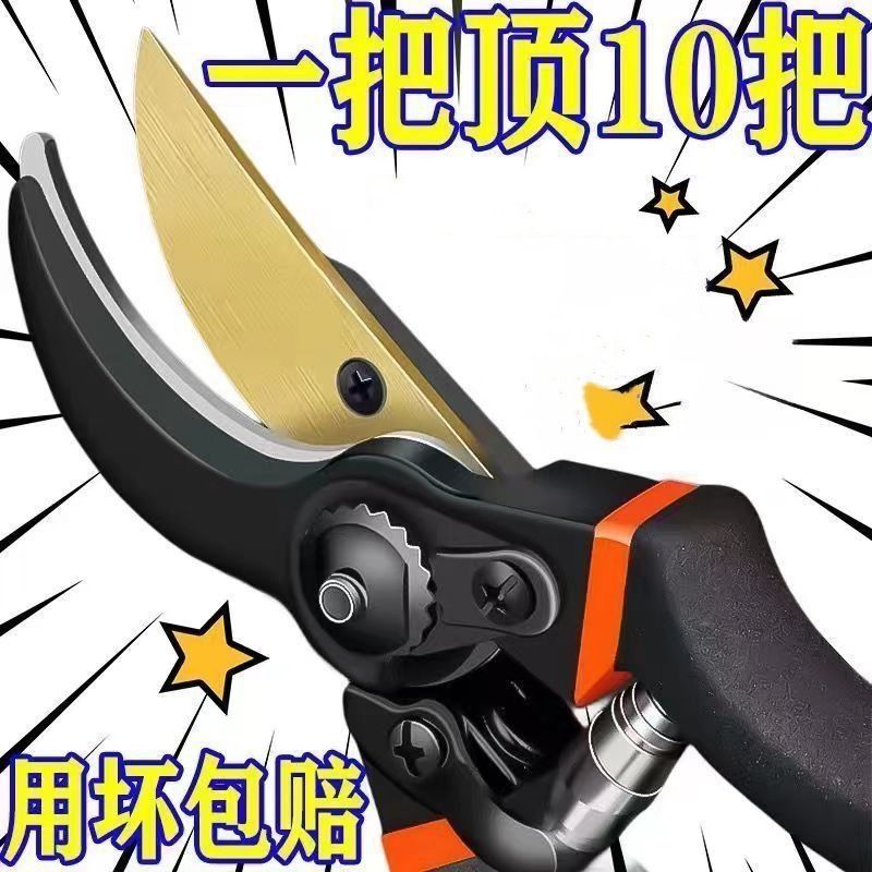 德国进口SK5强力园艺剪不锈钢省力修剪枝果树粗枝树枝专用剪子