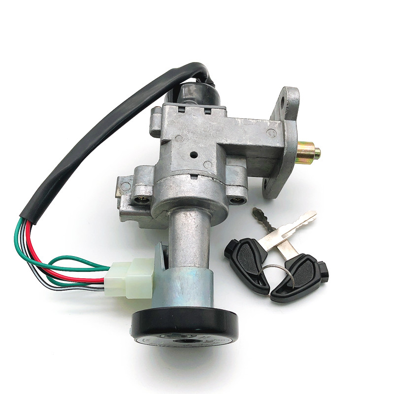 Suitable for Domestic Motorcycles, Similar to Zongshen, Biaqiao, Juke, Jutai, Firehawk Electric Door Lock, Power Lock, Switch Lock