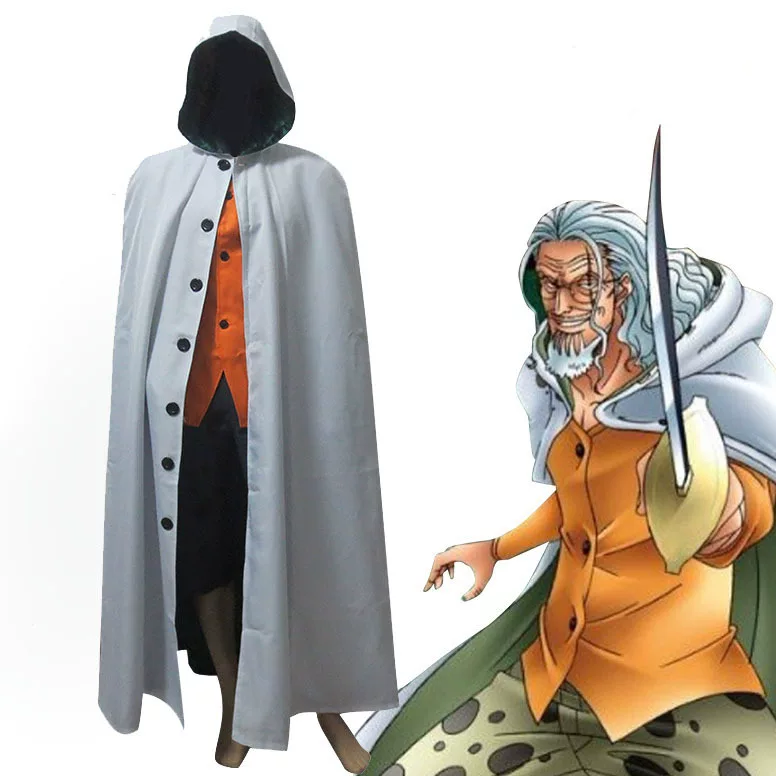 Кроссбордер костюм в стиле аниме One Piece: Рейли, Плутон, Император, заместитель Луффи, мастер, мужской косплей, на Хэллоуин