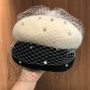 冬季秋冬复古英伦蓓蕾帽