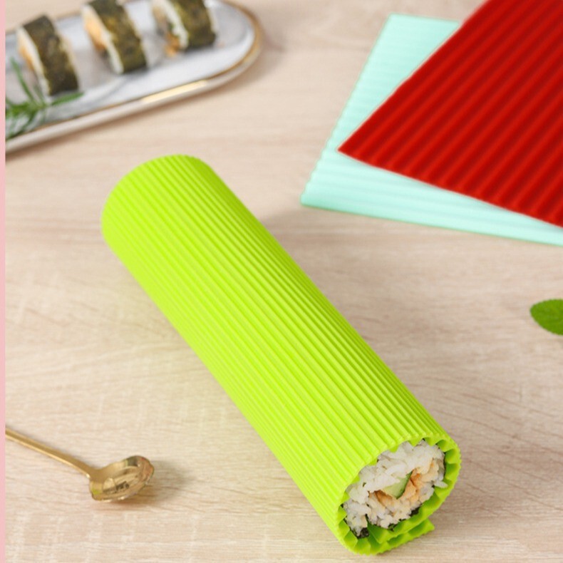 日本寿司特別なローラーシリコーン家庭用キッチン DIY 海苔巻き寿司ロールガジェットおにぎり型|undefined