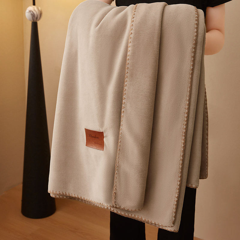 Mantras de cachemira de oficina gruesa mantas de siesta mantas de lana de coral mantas de aire acondicionado sofá mantas de capa para cama