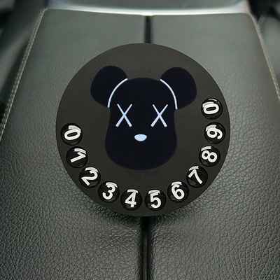 Nömrəli dayanma kartı Number - cute-cartoon-027-parking-sign
