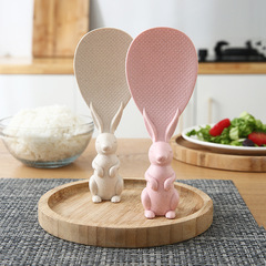 Bowl rice scoop, non-stick rice spatula, household creative rabbit cute rice cooker pot rice shovel rice scoop