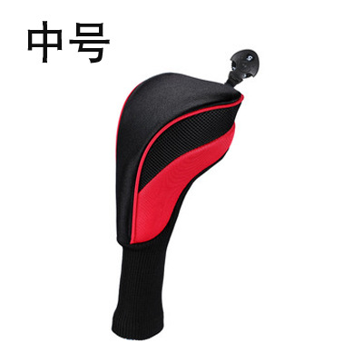 Golf de madera Polo manga cabeza cubierta protectora No. 1, 3, 5 tapa de madera tapa de la fábrica puede enviar una sola pieza