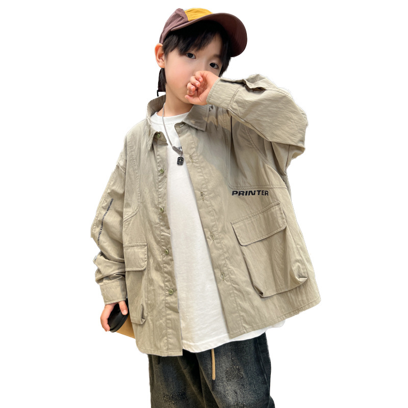 Chaqueta niño elegante para primavera otoño de moda_voghion.com