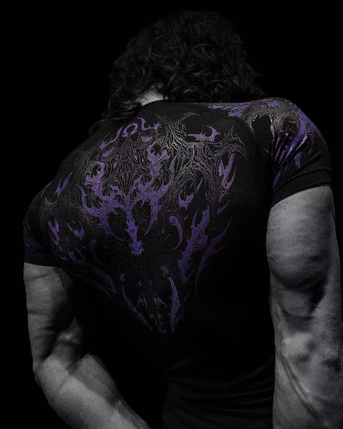 Breathedivinity Venom Purgatory Quick-Dry Short-Sleeve Fitness Sports Shapewear Compression Shirt For Men And Women 008_viptrois.com