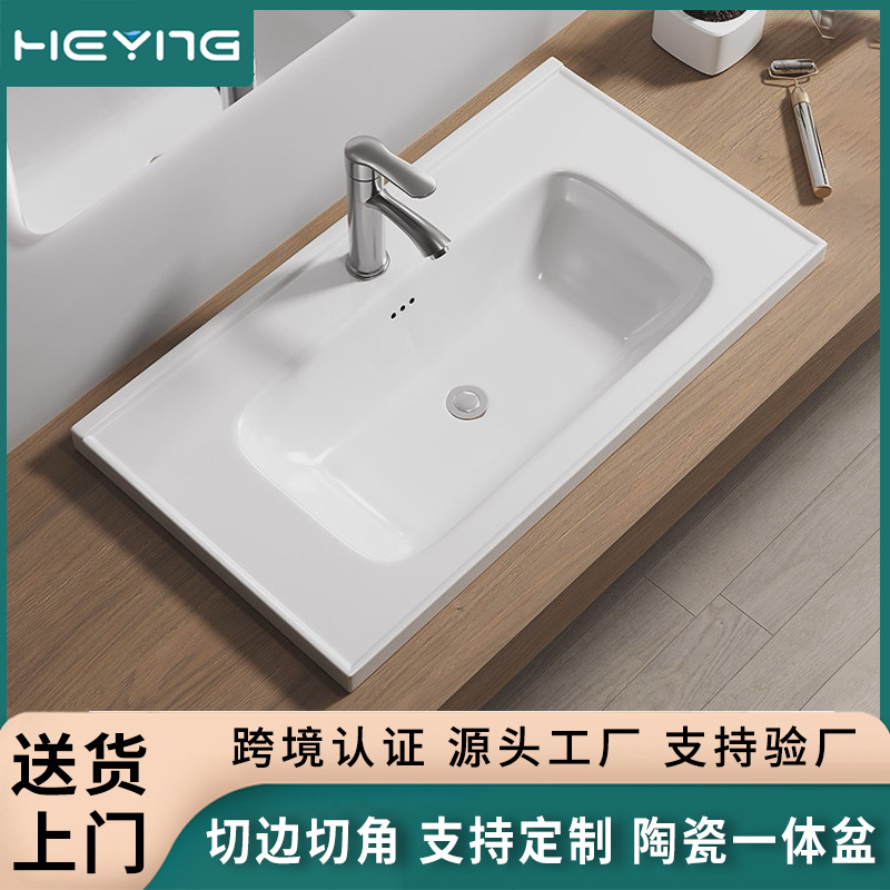 Cerámica en la mesa de la bañera de una sola bañera alrededor de la bañera de agua de la bañera de la bañera de la mano de la bañera de cerámica soporte personalizado