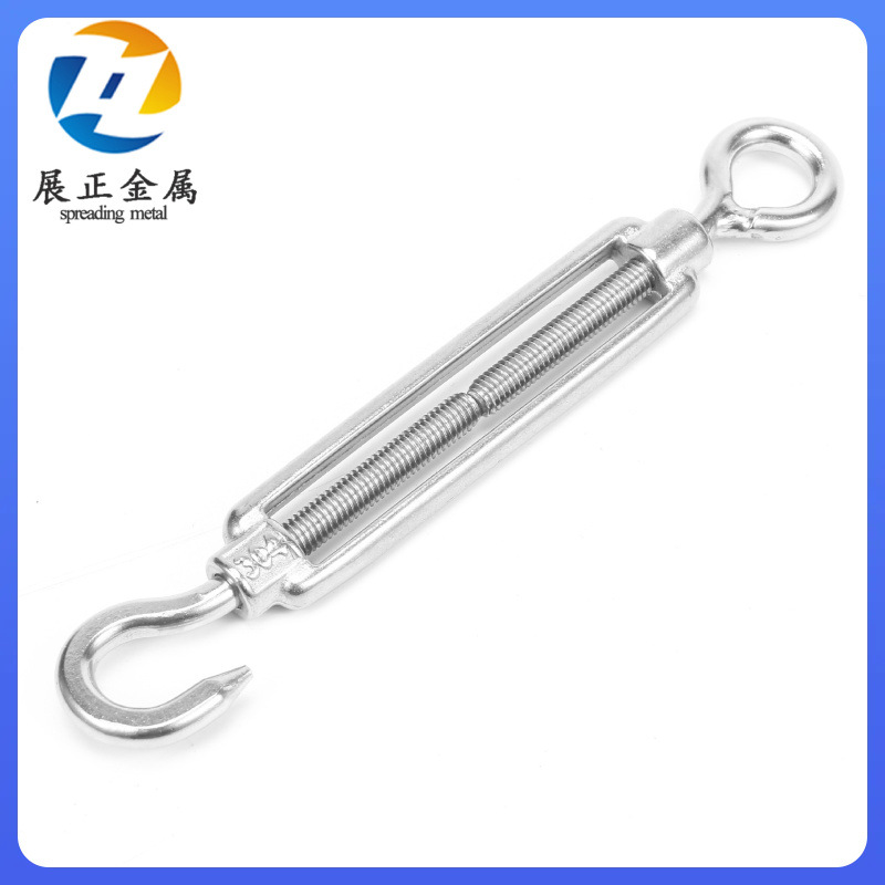 ✅厂价批发 花篮螺丝 304不锈钢花篮螺栓 钢丝绳收紧器 开体花兰