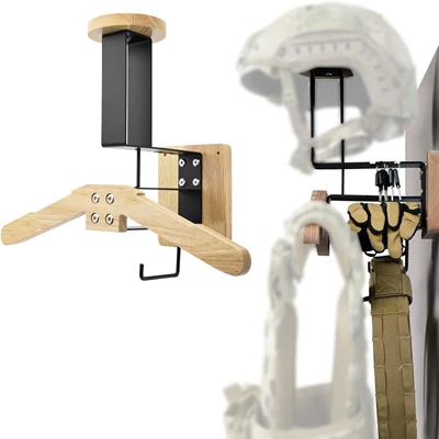 Rack Made of Solid Wood That – Motosiklet dəbilqə rəfləri