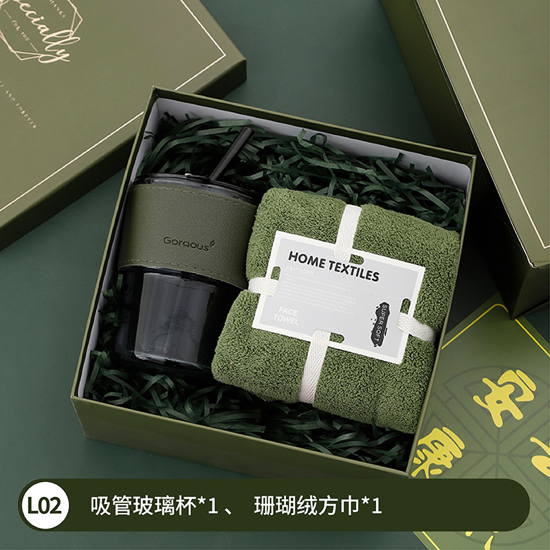 Festival de la diosa Sanba luz verde regalo de mano de lujo empresa Reunión Anual actividad de apertura regalo práctico regalo de cumpleaños de alta gama