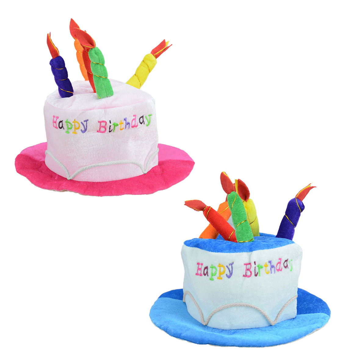 Sombrero de pastel de cumpleaños, sombrero de fiesta para actuaciones, gafas de fiesta de cumpleaños, sombrero de cumpleaños para adultos, sombrero de cumpleaños