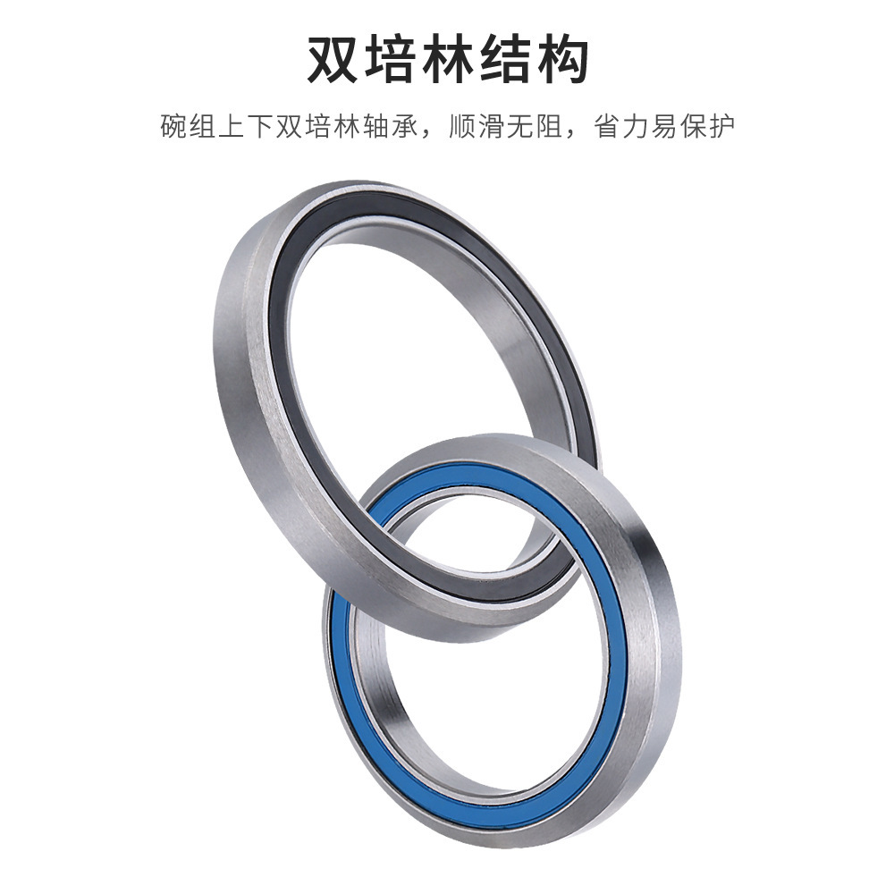 VIARON bicicleta de montaña conjunto 41,8 52mm completo oculto peilin Bowl conjunto bicicleta rodamiento marco Accesorios