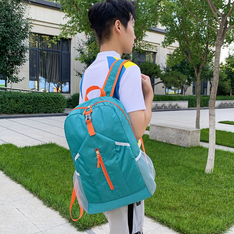 Bolsa transfronteriza nueva mochila impermeable al aire libre mochila deportiva bolsa de almacenamiento plegable mochila de viaje de gran capacidad
