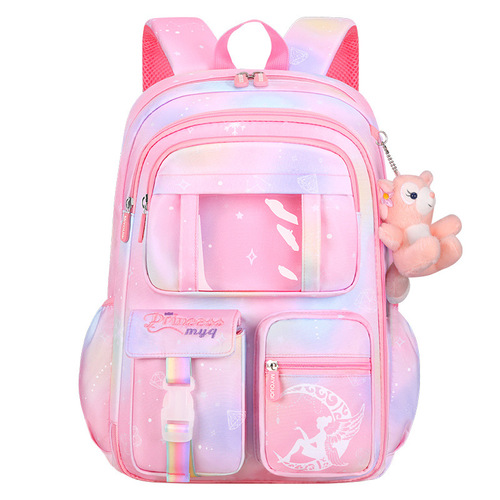 2024 Cross-border cartoon back support, refrigerated school tutoring backpack for girls, Shaodong children, primary school students, wholesale