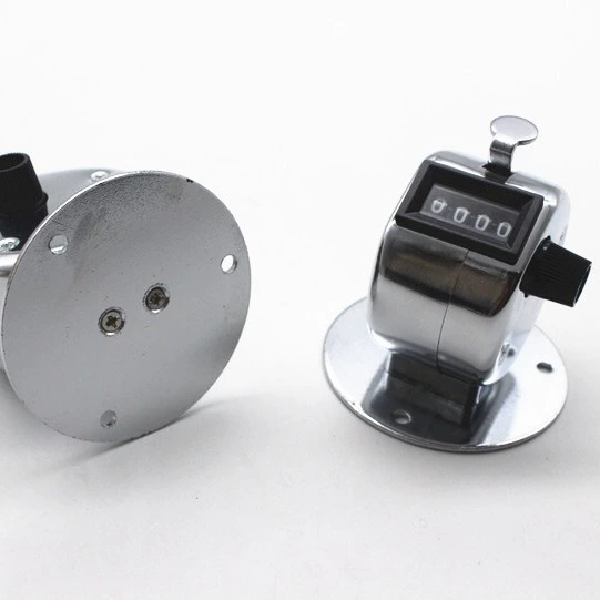 Ручной металлический механический счетчик/счетчик потока человека/с базовым счетчиком настольный счетчик