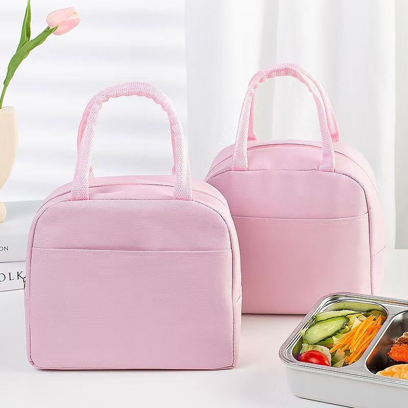 Bolsa aislante impresa transfronteriza Bolsa de almuerzo de trabajo Bolsa de hielo de papel de aluminio portátil Bolsa de almacenamiento de almuerzo para estudiantes Bolsa bento de picnic