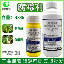 一帆生物43%腐霉利葡萄灰霉病玄参白绢病农药杀菌剂一瓶一码包邮