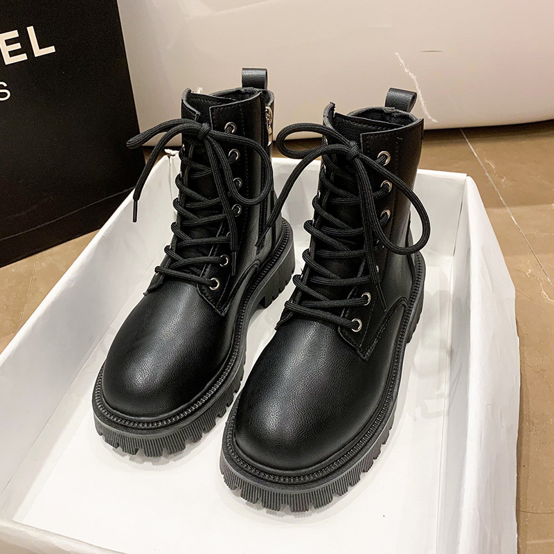 British style Martin boots for women 2025 new fashion slim single…
