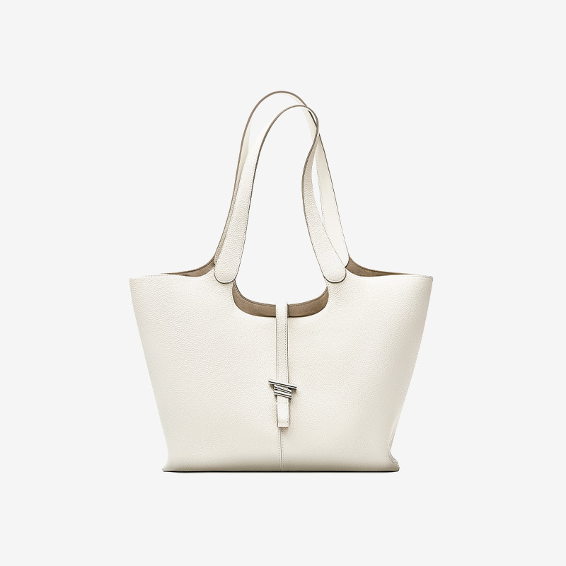 2026 Spring/Summer New Wind Bell Tote Bag For Women, Large Capacity Commuter Shoulder Bag, Market Bag, Fashionable Underarm Bucket Bag - Thumbnail 6