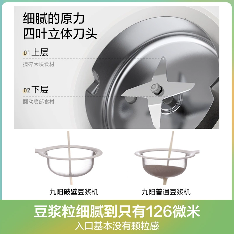 Соя-машина Jiuyang DJ10X-D650, автоматическая, для 1–2–3 человек, свободная варка без стенки, фильтрация, многофункциональная, флаг