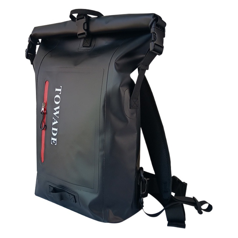 Mochila de PVC transfronteriza deportes al aire libre montañismo camping mochila impermeable bolsa impermeable estudiante computadora mochila