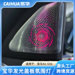 BMW BMW 19-24 G06 Baohua 発光カバー Aピラー中央スピーカーフック改造装飾に適しています。