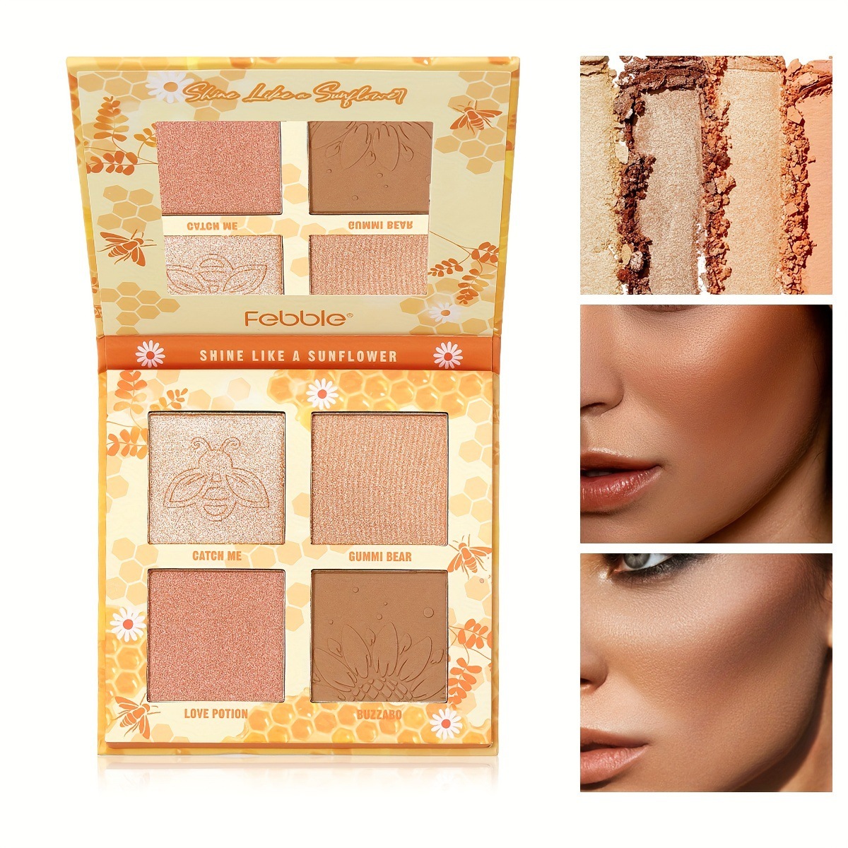 USHAS Transfronterizo Maquillaje Disco Obscure Bar Repair Bar Obscure Bar Repair Bar Bar Blush Bar ES4220A + B