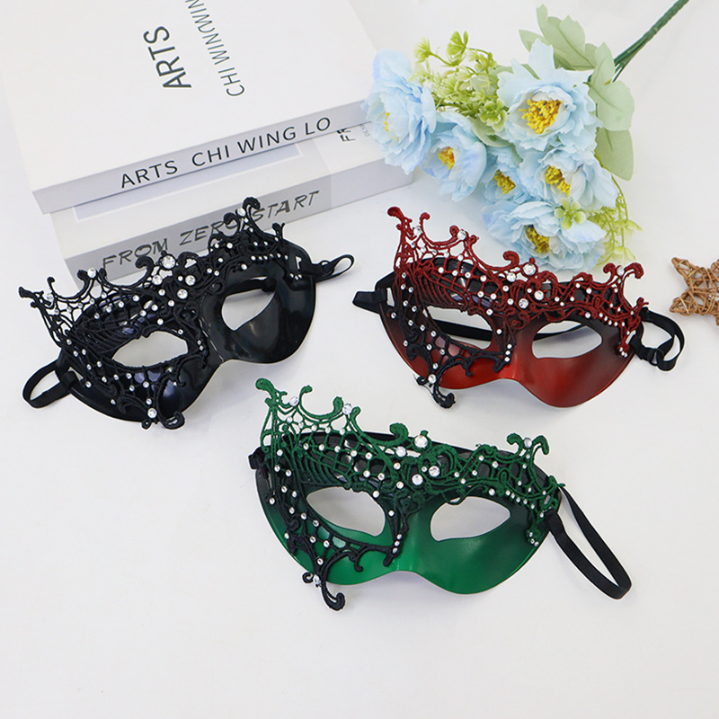 Máscaras de baile de máscaras de carnaval máscaras de diamante de encaje máscaras de diamante máscaras de Halloween máscaras de ojos