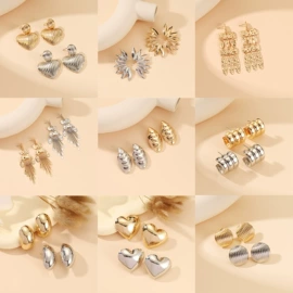 项链;耳钉;耳环