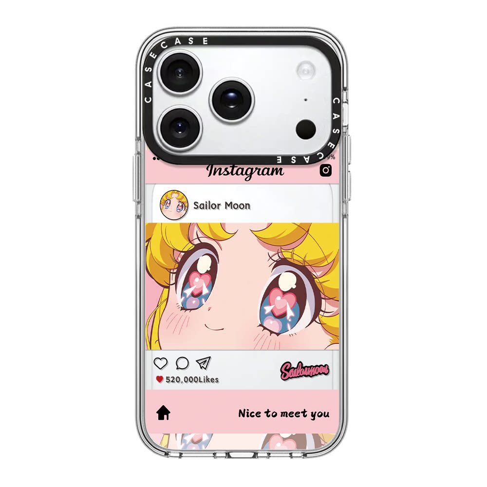 联名甜酷少女ins窗口美少女战士适用iphone17pro手机壳14plus日韩