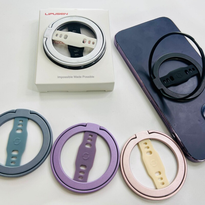 マグセーフ磁気吸引リングファーウェイブラケット互換ワイヤレス充電自宅特許工場直販|undefined