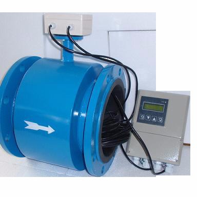 电磁流量计 管道式高精度传感器 污水酸碱腐蚀液体计量表