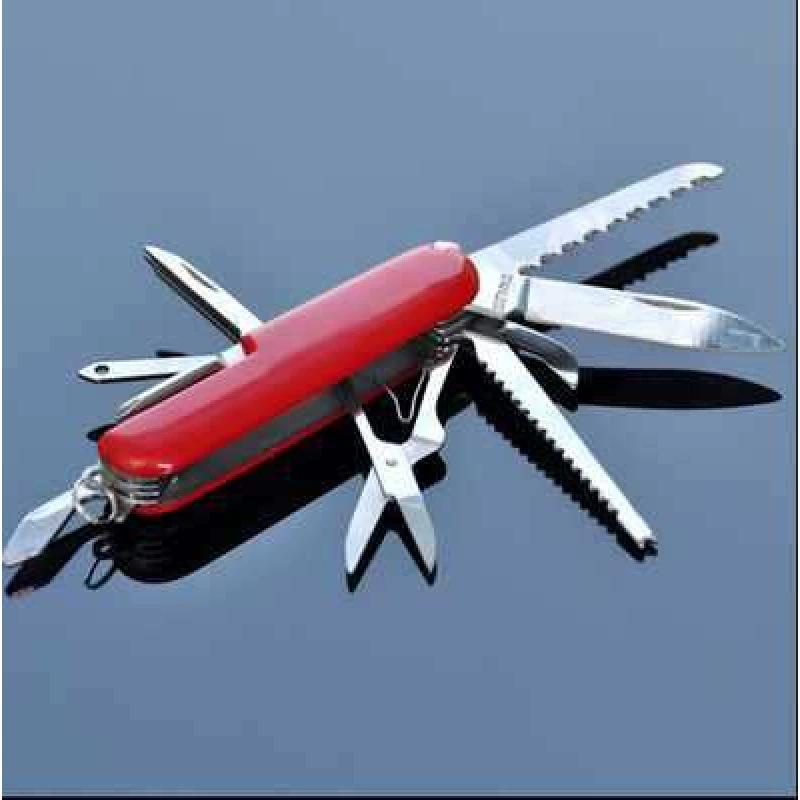 Folding universal travel tools set, pocket knife, Switzerland