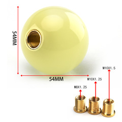 Cross-border best-selling car modification shift knob, glow-in-the-dark shift knob, glow-in-the-dark shift lever, gear shift, cool handle