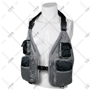 Cross-border new products a generation of simple fishing vest mesh breathable outdoor leisure fishing vest