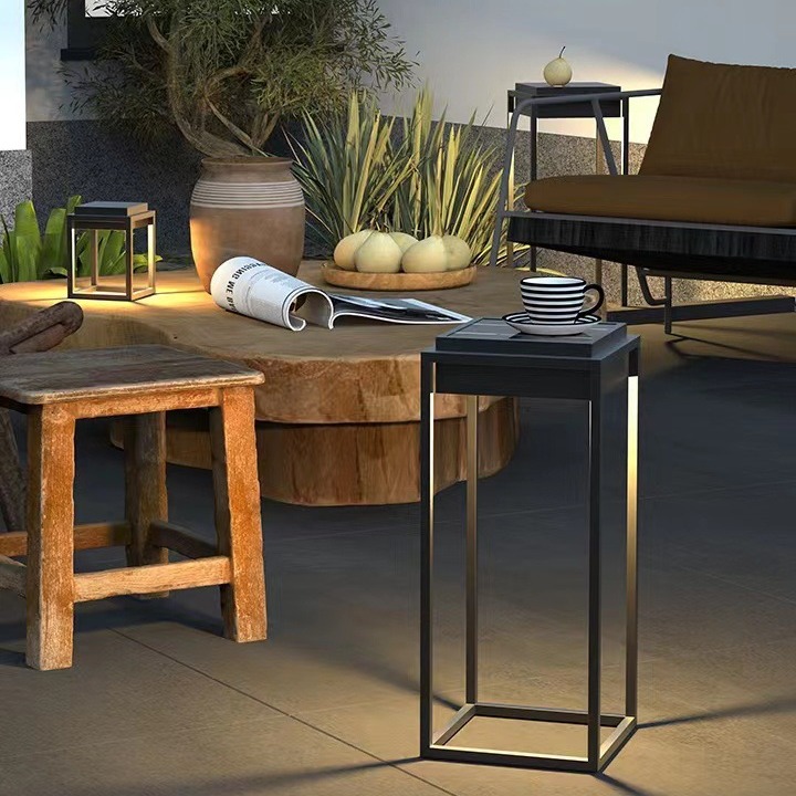 Outdoor Waterproof Landscape Courtyard Decorative Lamp Simple Modern Solar Lamp Villa Garden Shelf Lamp Lawn Lamp