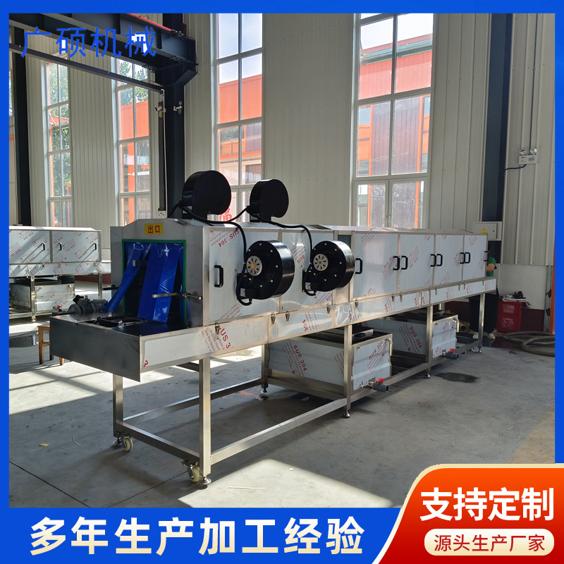 全自动塑料周转筐清洗机 隧道式高压喷淋洗筐机 商用带烘干洗框机
