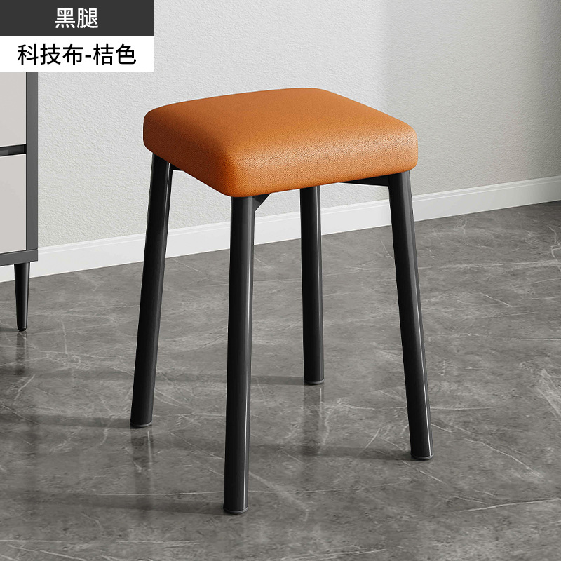 Taburetes sala de estar casera taburetes taburetes de comedor taburetes metálicos taburetes de comedor modernos taburetes de comedor simple taburetes de asiento