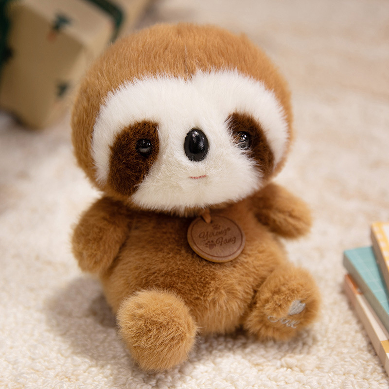 Dundun Paradise Series Juguetes de terciopelo Ou visón terciopelo mapache pequeño muñeco de la ciudad de videojuegos canjear regalos Muñecas de trapo para niños