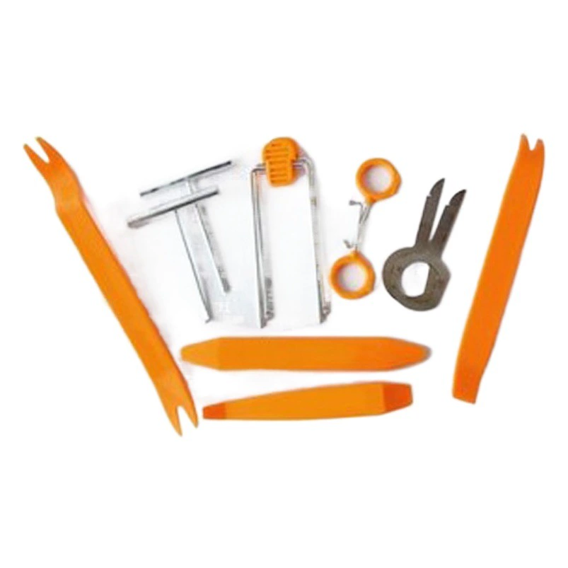 Инструмент для разборки автомобильной аудиосистемы утолщенный набор из 12 предметов высокопрочного инструмента для модификации внутренней двери автомобиля