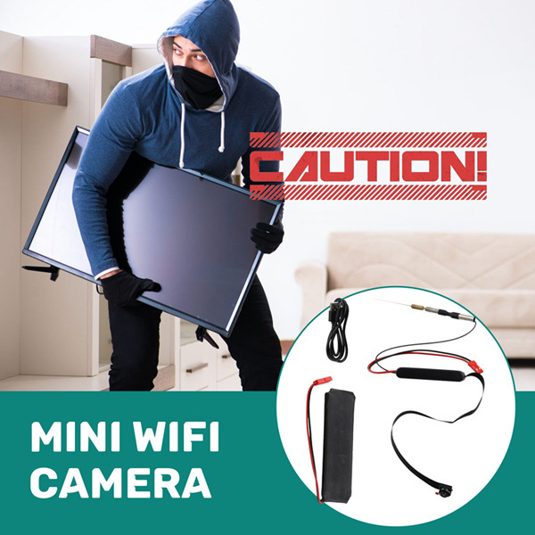 1 Módulo de cámara wifi ABS negro HiScope HD 1080p red de cámara USB grande